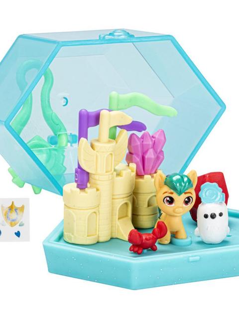 My Little Pony Mini World Magic Crystal Keychain Hitch Trailblazer Toy - Portable Playset and Accessories, Kids Ages 5+