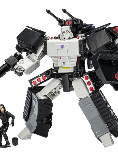 Transformers Generations -- Transformers Collaborative: G.I. Joe Mash-Up, Megatron H.I.S.S. Tank & Baroness, Age 8 and Up