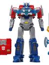 Transformers One Power Flip Optimus Prime (Orion Pax) Action Figure, 10” Interactive Robot Toy, Ages 6+