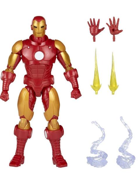 Marvel Legends Series Iron Man Model 70 Armor Action Figure 6-inch Collectible Toy, 4 Accessories