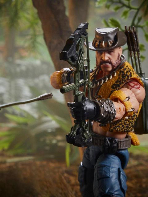 G.I. Joe Classified Series #125, Dreadnok Gnawgahyde and pets Porkbelly & Yobbo, 6” Action Figure