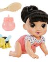 Baby Alive Crawl 'n Play Katie Kat Doll, Black Hair, Electronic Kids Toys for Girls & Boys 3+