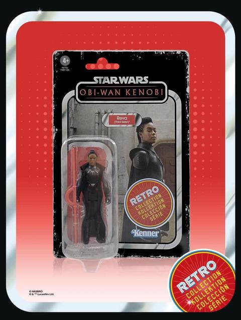 Star Wars Retro Collection Reva (Third Sister) Toy 3.75-Inch-Scale Star Wars: Obi-Wan Kenobi Figure, Kids Ages 4 and Up