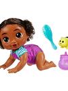 Baby Alive Crawl 'n Play Tilly Tinker Doll, Black Hair, Electronic Kids Toys for Girls & Boys 3+