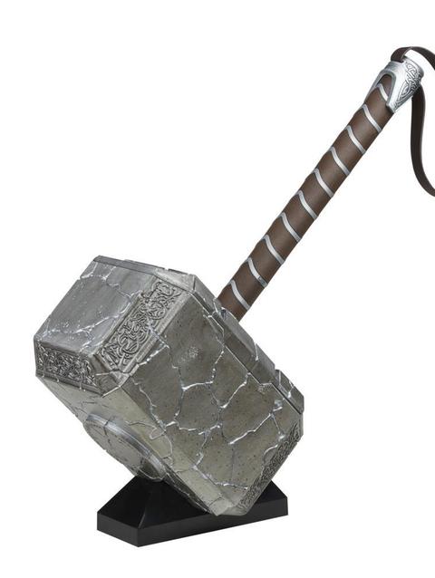 Marvel Legends Series Thor Mjolnir Premium Electronic Roleplay Hammer with lights and sound FX