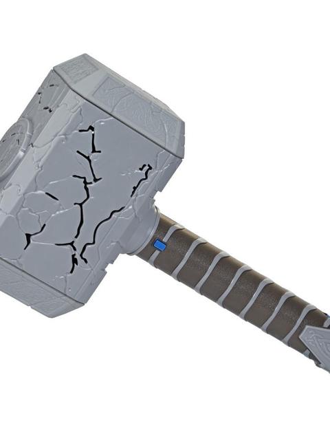 Marvel Studios’ Thor: Love and Thunder Mighty FX Mjolnir Electronic Hammer Roleplay Toy for Kids Ages 5 and Up