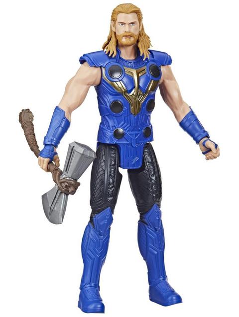 Marvel Avengers Titan Hero Series Thor Toy, 12-Inch-Scale Thor: Love and Thunder Figure, Toys for Kids Ages 4 and Up