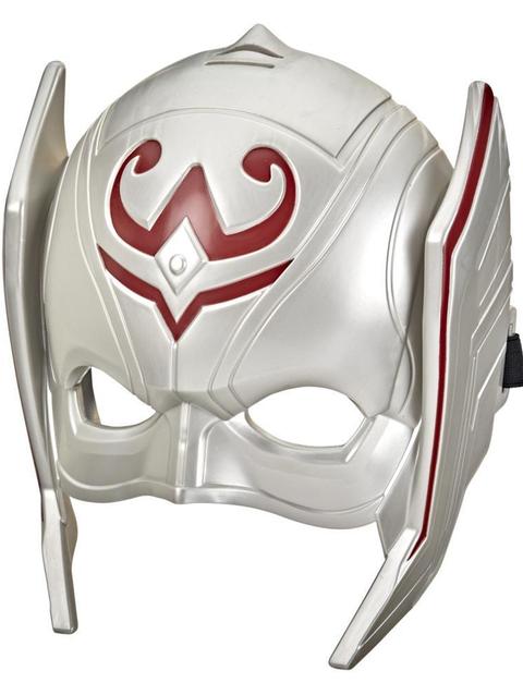 Marvel Avengers Thor: Love and Thunder Mighty Thor Hero Mask for Roleplay, Marvel Toys for Kids Ages 5 and Up