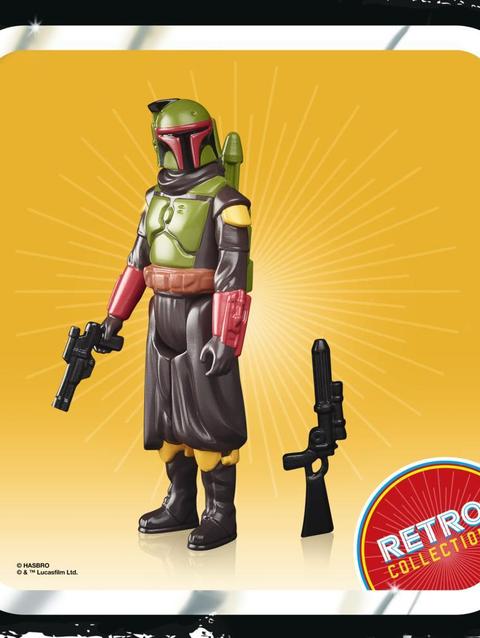 Star Wars Retro Collection Boba Fett (Morak) Toy 3.75-Inch-Scale Star Wars: The Mandalorian Collectible Action Figure