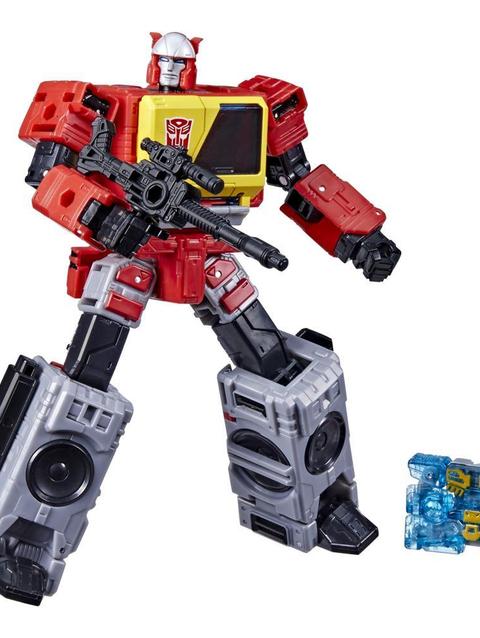 Transformers Toys Generations Legacy Voyager Autobot Blaster & Eject Action Figures - 8 and Up, 7-inch