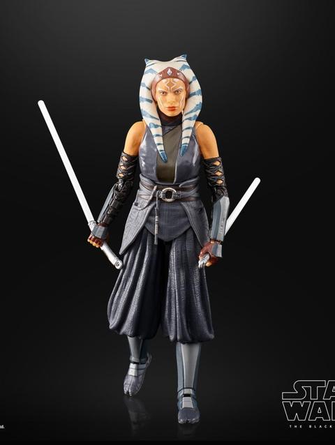 Star Wars The Black Series Ahsoka Tano Toy 6-Inch-Scale Star Wars: The Mandalorian Action Figure, Toys for Ages 4 and Up