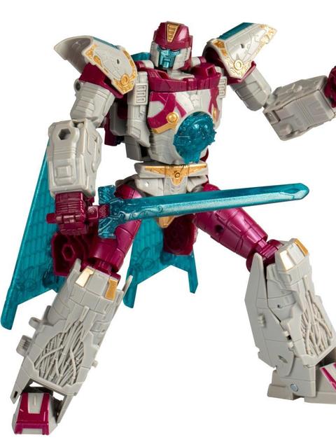 Transformers Legacy United Voyager Cybertron Universe Vector Prime 7” Action Figure, 8+