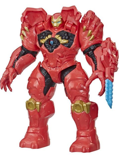 Marvel Avengers Mech Strike Monster Hunters Hunter Suit Iron Man Toy, 8-Inch-Scale Deluxe Figure, Ages 4 and Up