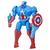 Marvel Avengers Mech Strike Monster Hunters Hunter Suit Captain America Toy, 8-Inch-Scale Deluxe Figure, Ages 4 and Up