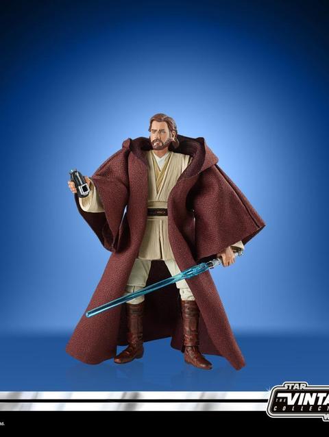 Star Wars The Vintage Collection Obi-Wan Kenobi Toy VC31, 3.75-Inch-Scale Star Wars: Attack of the Clones Action Figure