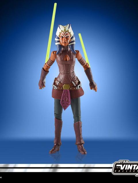 Star Wars The Vintage Collection Ahsoka Toy VC102, 3.75-Inch-Scale Star Wars: The Clone Wars Action Figure Kids 4 and Up