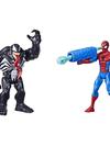 Marvel Spider-Man Spider-Man Vs Venom Battle Packs, 6-Inch-Scale Spider-Man Figure 2-Pack, Toys for Kids Ages 4 and Up