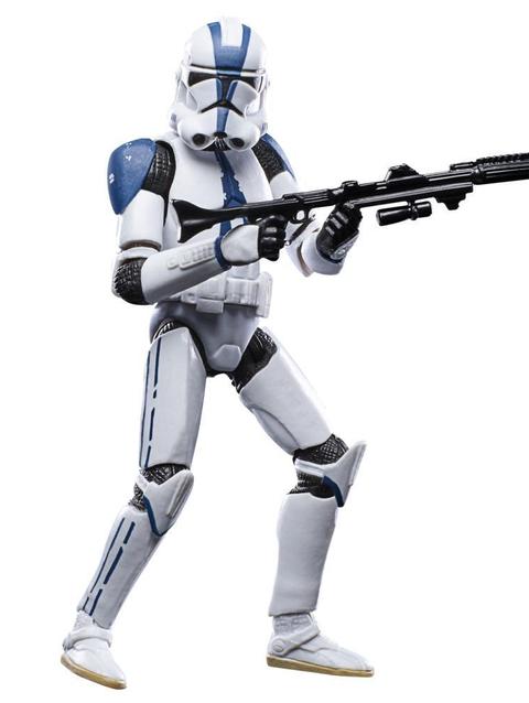 Star Wars The Vintage Collection Clone Trooper (501st Legion) Toy, 3.75-Inch-Scale Star Wars: The Clone Wars Figure, 4 and Up