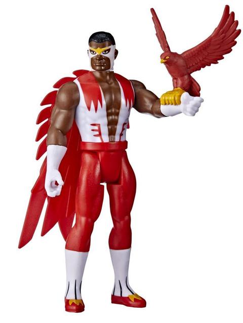 Hasbro Marvel Legends Series 3.75-inch Retro 375 Collection Marvel’s Falcon Action Figure Toy