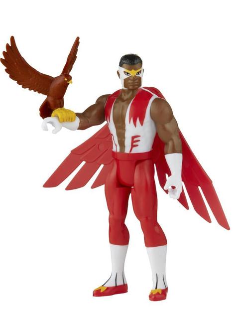 Hasbro Marvel Legends Series 3.75-inch Retro 375 Collection Marvel’s Falcon Action Figure Toy