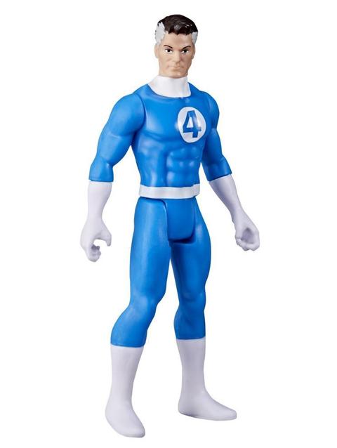 Hasbro Marvel Legends Series 3.75-inch Retro 375 Collection Mr. Fantastic Action Figure Toy