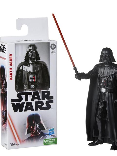 Star Wars Darth Vader Toy 6-inch Scale Figure Star Wars: Return of the Jedi Action Figure, Toys for Kids Ages 4 and Up