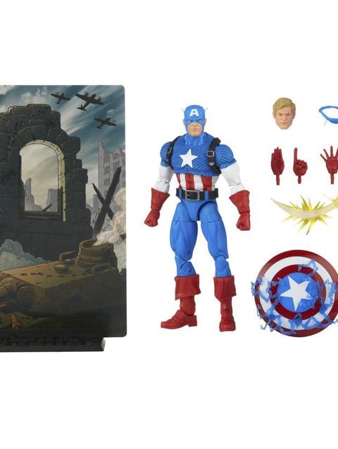 Marvel Legends 20th Anniversary Series 1 Captain America 6-inch Action Figure Collectible Toy