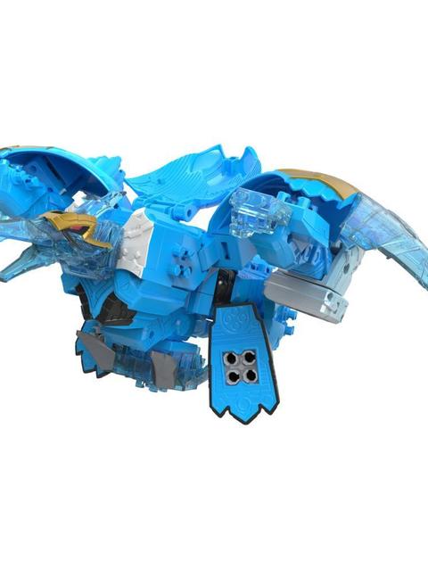 Power Rangers Dino Fury Ptera Freeze Zord Kids 4 and Up Morphing Dino Robot, Zord Link Mix-and-Match Custom Build System