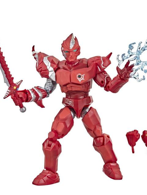 Power Rangers Lightning Collection In Space Red Ecliptor 6-Inch Premium Collectible Action Figure Toy with Accessories