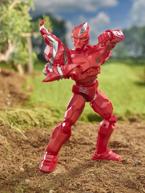 Power Rangers Lightning Collection In Space Red Ecliptor 6-Inch Premium Collectible Action Figure Toy with Accessories