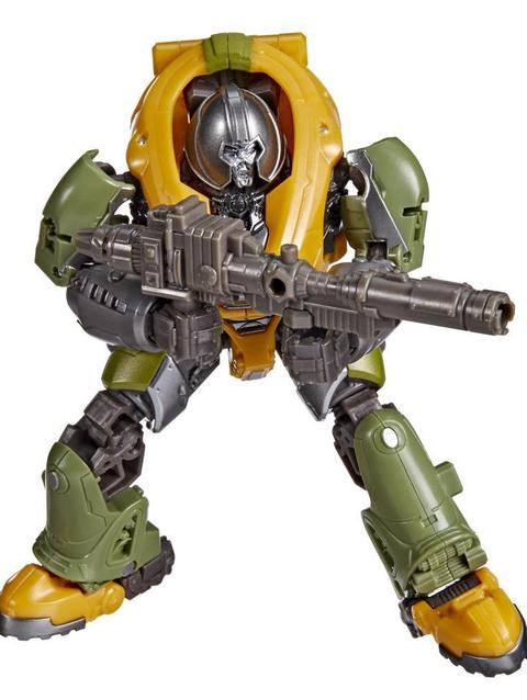 Transformers Toys Studio Series 80 Deluxe Transformers: Bumblebee Brawn Action Figure, 8 and Up, 4.5-inch