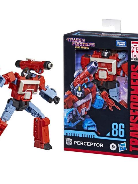 Transformers Toys Studio Series 86-11 Deluxe The Transformers: The Movie Perceptor Action Figure - 8 and Up, 4.5-inch