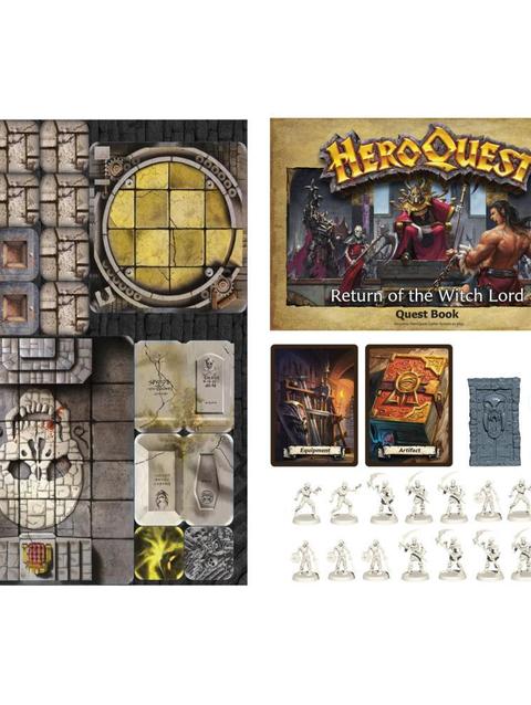 Avalon Hill HeroQuest Return of the Witch Lord Quest Pack, for Ages 14 and Up, Requires HeroQuest Game System to Play