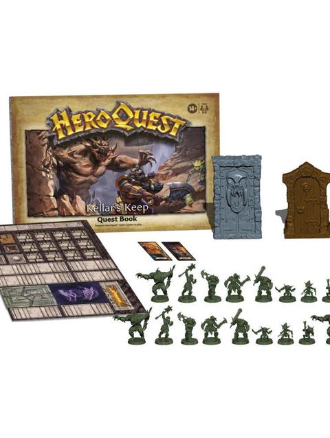 Avalon Hill HeroQuest Kellar's Keep Expansion, Ages 14 and Up 2-5 Players, Requires HeroQuest Game System to Play