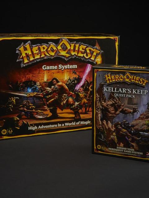 Avalon Hill HeroQuest Kellar's Keep Expansion, Ages 14 and Up 2-5 Players, Requires HeroQuest Game System to Play