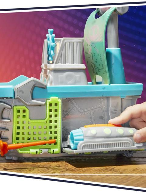 PJ Masks Sky Pirate Battleship Preschool Toy, Vehicle Playset with 2 Action Figures for Kids Ages 3 and Up