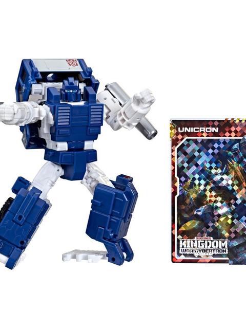 Transformers Toys Generations War for Cybertron: Kingdom Deluxe WFC-K32 Autobot Pipes Action Figure - 8 and Up, 5.5-inch