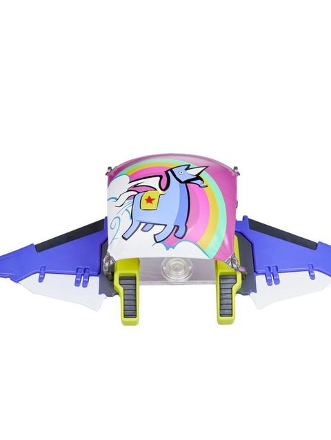 Hasbro Fortnite Victory Royale Series Llamacorn Express Collectible Glider with Display Stand - Ages 8 and Up, 6-inch