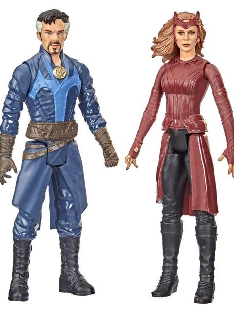 Marvel Avengers Titan Hero Series Doctor Strange in the Multiverse of Madness Doctor Strange The Scarlet Witch 2-Pack