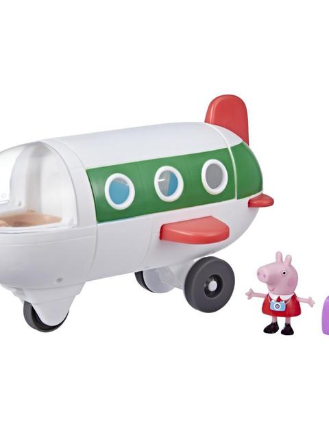 Peppa Pig Peppa’s Adventures Air Peppa Airplane Preschool Toy: Rolling Wheels, 1 Figure, 1 Accessory; Ages 3 and Up