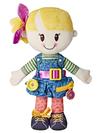 Playskool Dressy Kids Girl Doll with Blonde Hair, Activity Plush Toy for Kids Ages 2 and Up (Amazon Exclusive)