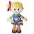 Playskool Dressy Kids Girl Doll with Blonde Hair, Activity Plush Toy for Kids Ages 2 and Up (Amazon Exclusive)