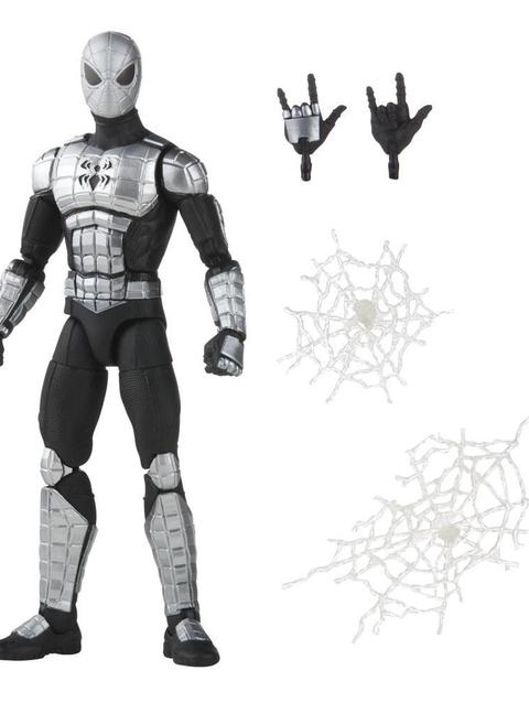 Marvel Legends Series Spider-Man 6-inch Spider-Armor Mk I Action Figure Toy, Includes 4 Accessories