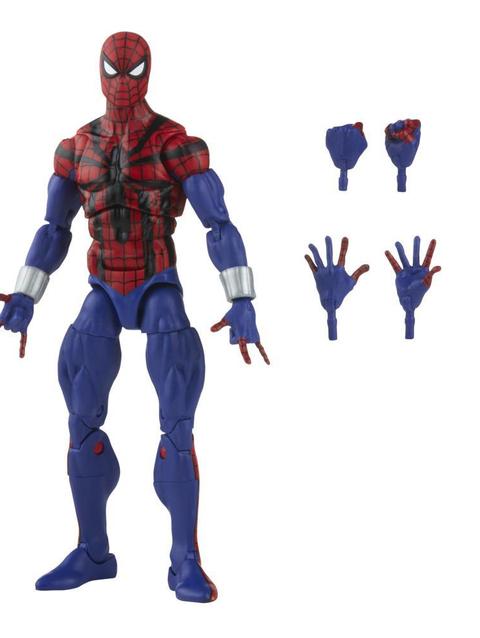 Marvel Legends Series Spider-Man 6-inch Spider-Man: Ben Reilly Action Figure Toy, Includes 5 Accessories