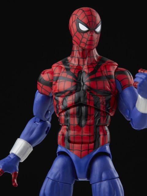 Marvel Legends Series Spider-Man 6-inch Spider-Man: Ben Reilly Action Figure Toy, Includes 5 Accessories