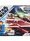 Star Wars Toys Mission Fleet Ahsoka Tano Delta-7 Jedi Starfighter, Starfighter Strike 2.5-Inch-Scale Figure and Vehicle