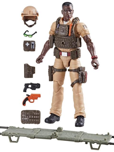 G.I. Joe Classified Series #122, Carl "Doc" Greer, 6” Action Figure