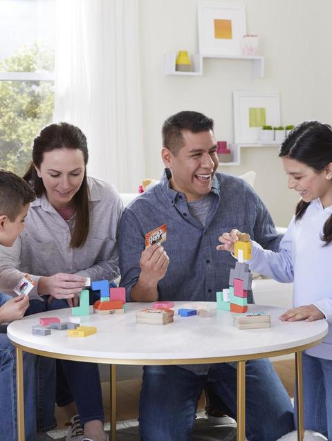 Jenga Maker, Genuine Blocks, Stacking Tower Game, Game for Kids Ages 8 and Up, Game for 2-6 Players