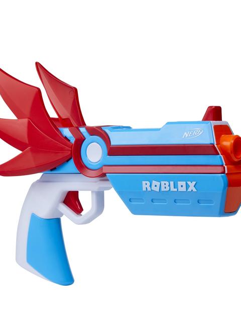 Nerf Roblox MM2: Dartbringer Dart Blaster, Includes Code to Unlock Exclusive Virtual Item, 3 Nerf Elite Darts