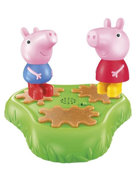 Peppa Pig Muddy Puddle Champion Board Game for Kids Ages 3 and Up, Preschool Game for 1-2 Players